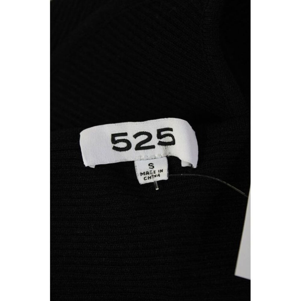 525 Women Black Camisole Spaghetti Strap Button Viscose Blend Size S - Picture 6 of 6